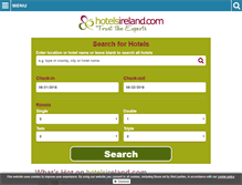 Tablet Screenshot of hotelsireland.com